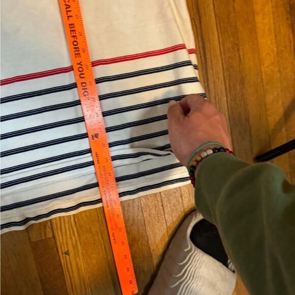 Vintage Lands End Striped Rugby - Picture 9 of 9